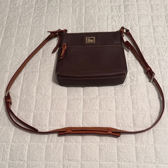 Dooney & Bourke Handbags - Dooney & Bourke Dark Brown Crossbody Bag